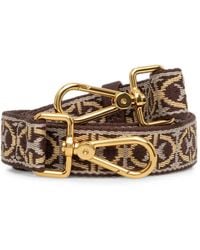 Coccinelle - Monogram-Pattern Jacquard Shoulder Strap - Lyst