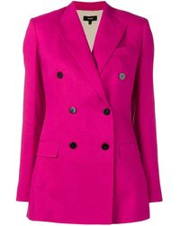 Theory Blazer doppiopetto - Rosa