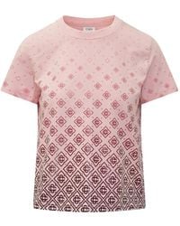 CASABLANCA - Monogram-Print T-Shirt - Lyst