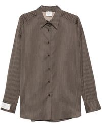 Alysi - Striped Long-Sleeve Shirt - Lyst