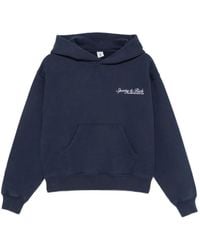 Sporty & Rich - Logo-Embroidered Hoodie - Lyst