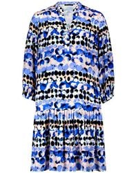 Betty Barclay - Abstract-Print Tiered Dress - Lyst