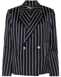 Victoria Beckham - クロップド ダブルジャケット - Lyst