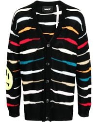 Barrow - Striped V-Neck Cardigan - Lyst