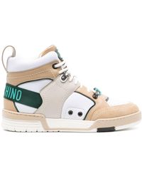 Moschino - Streetball High-top Sneakers - Lyst