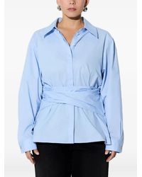 MARCELLA - Chemise Ellory À Détail Noué - Lyst