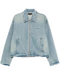 Purple Brand - Denim Jack Met Rits - Lyst