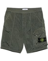 Stone Island - Comfort Fit Cargo Shorts Nylon Metal - Lyst