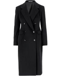 Tagliatore - Manteau En Cachemire À Boutonnière Croisée - Lyst