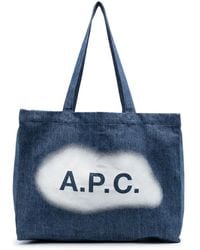 A.P.C. - Diane Shopper Im Jeans-Look - Lyst