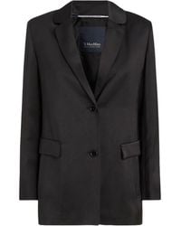 Max Mara - Notch Lapels Blazer - Lyst