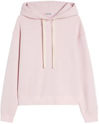 Jil Sander - Sudadera De Algodón Con Capucha - Lyst