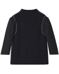 Enfold - Pull À Coutures Contrastantes - Lyst