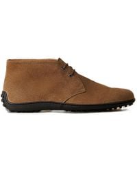 Car Shoe - Suede Desert Boots - Lyst