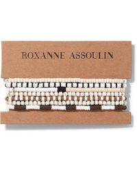 Roxanne Assoulin - Color Therapy® White Bracelet Set - Lyst