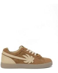 Palm Angels - Lace-Up Suede Sneakers - Lyst