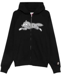 ICECREAM - Running Dob Glitter-Embellished Zip-Up Hoodie - Lyst