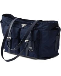 Prada - Large Re-Nylon Shopping Bag - Lyst