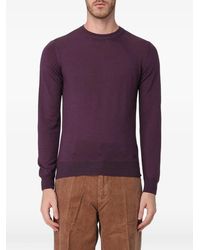 Brooksfield - Crew-Neck Wool Sweater - Lyst