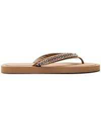 Tory Burch - Kira Chain Flip-Flops - Lyst