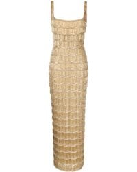 Rachel Gilbert - Sadie Fringed Gown Dress - Lyst