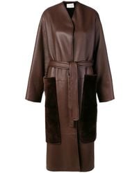 The Row - Belted Midi Coat - Lyst