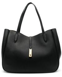Polo Ralph Lauren - Leather Signature Pony Tote Bag - Lyst