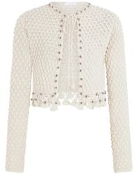 Rabanne - Handmade Long-Sleeve Cardigan - Lyst