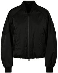 Moose Knuckles - Drift Bomberjacke Mit Logo-Patch - Lyst