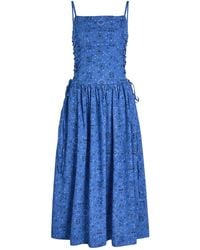 Damson Madder - Vestido Angelina con estampado de cachemira - Lyst