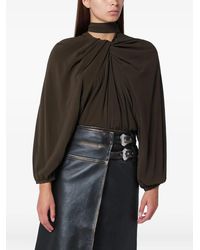 NAMACHEKO - Long Sleeve Twisted Top - Lyst