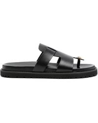 Versace - Leather Sandals - Lyst