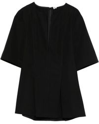 TOTEME - Tailored Cotton Top - Lyst