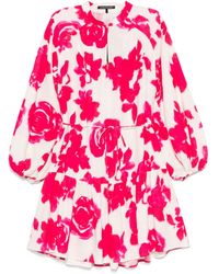 Luisa Cerano - Kleid Mit Blumen-Print - Lyst