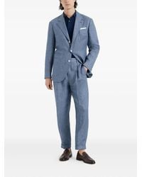 Brunello Cucinelli - Anzug Aus Leinen - Lyst