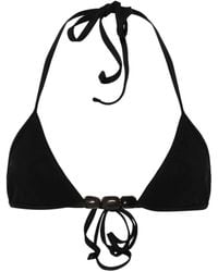 Christopher Esber - Haut De Bikini À Ornements En Cristal - Lyst