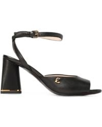 Coccinelle - C-Everyday Leather Heeled Sandals - Lyst