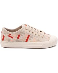 Fendi - Domino Sneakers - Lyst
