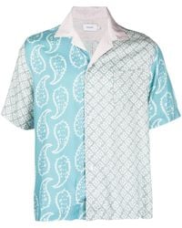 Rhude - Camisa con motivo de bandana y manga corta - Lyst