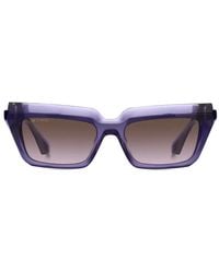 Etro - Occhiali Da Sole Con Design Geometrico - Lyst