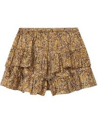 Isabel Marant - Cotton Shorts - Lyst