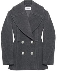 Givenchy - Cocoon Peacoat - Lyst