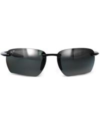 Maui Jim - Rimless Rectangle-Frame Sunglasses - Lyst