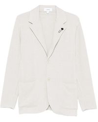 Lardini - Notched Patch Pocket Jacket - Lyst