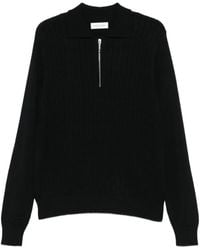Ernest W. Baker - Cable-Knit Zip-Front Sweater - Lyst