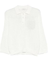 Peserico - Knitted Polo Shirt - Lyst