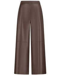 Max Mara - Elasticated Waistband Palazzo Pants - Lyst