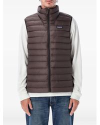 Patagonia - Quilted Logo-Patch Gilet - Lyst