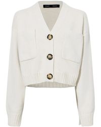 Proenza Schouler - Sofia Cashmere-Wool Cardigan - Lyst
