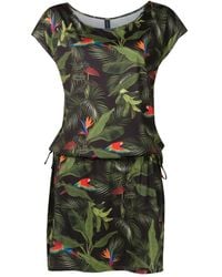 Lygia & Nanny - Shiva Kleid Mit Botanischem Print - Lyst